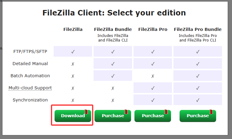 FileZilla 下载